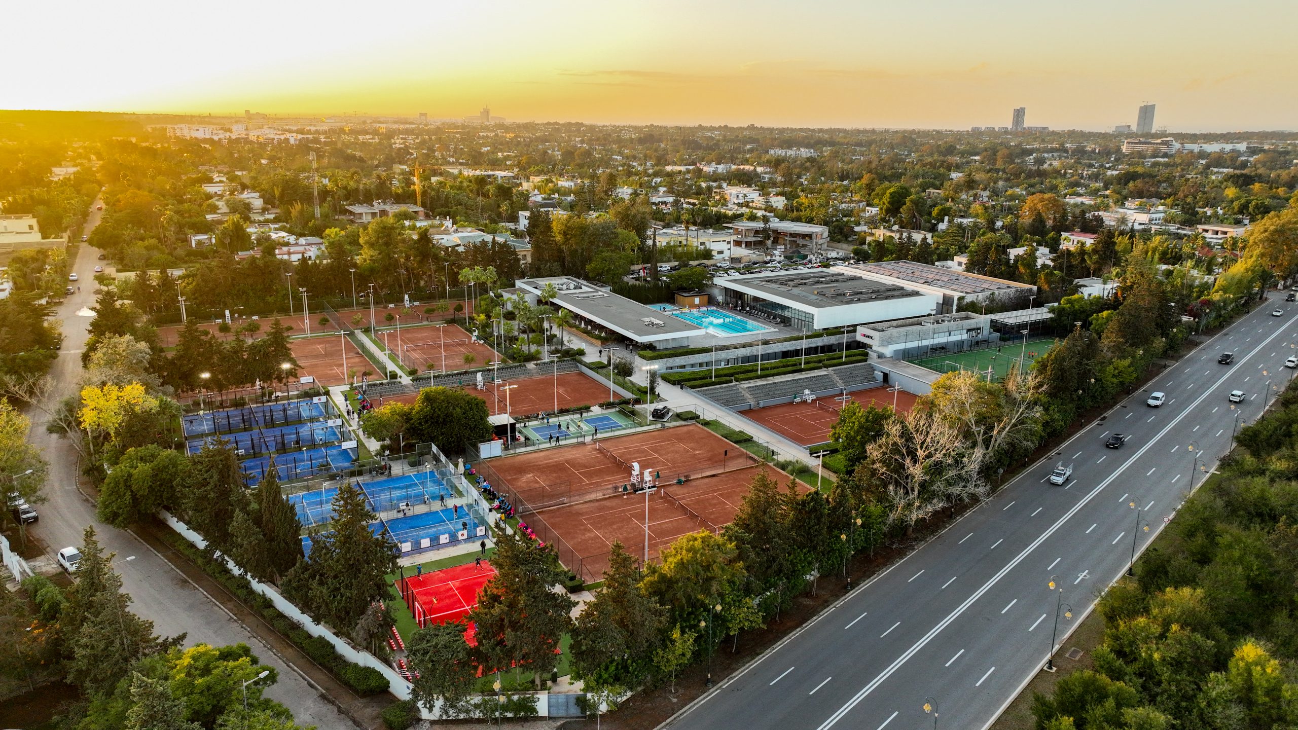 Vue aérienne Club Wifaq